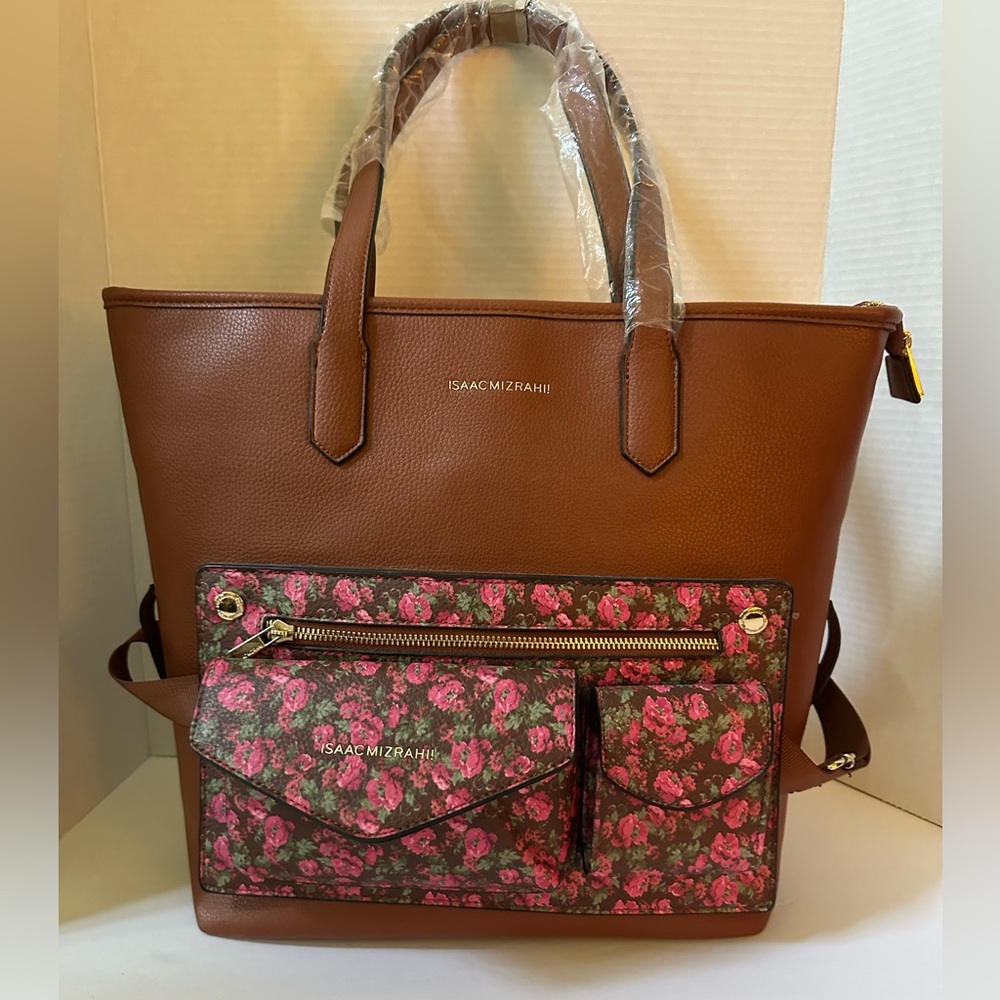 NWT - Isaac Mizrahi Wear It Four Ways Tote Bag
